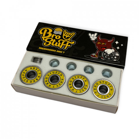Подшипники для скейтборда BroStuff - ABEC 7 Подшипники для скейтборда BroStuff - ABEC 7