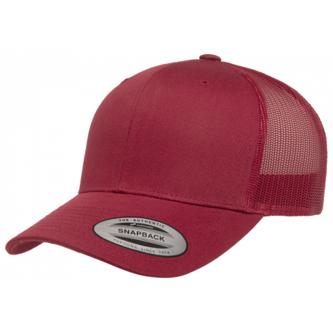 Кепка FlexFit 6606 Retro Trucker - Cranberry