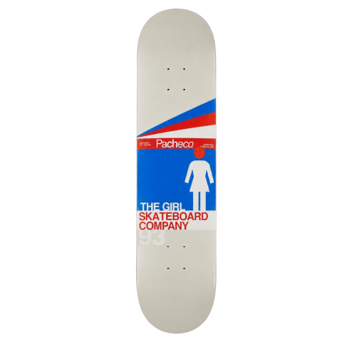 Дека для скейтборда Girl - Tyler Pacheco Grey/Blue 8.0